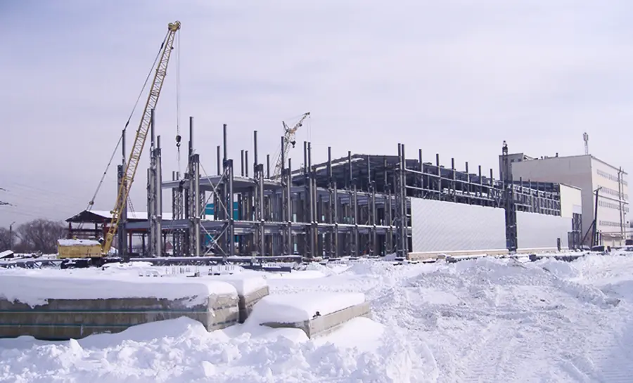 Строительство производственного корпуса
